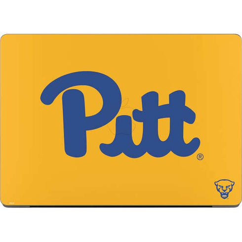 University of Pittsburgh Pitt Panthers Yellow Apple MacBook Pro 14-inch Skin