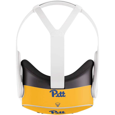 University of Pittsburgh Pitt Panthers Yellow Meta Quest 3S Skin