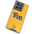 University of Pittsburgh Pitt Panthers Yellow Moto G Stylus 5G (2025) Clear Case