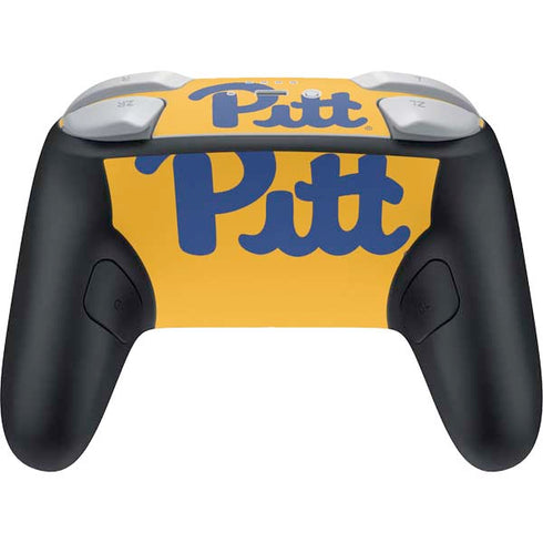 University of Pittsburgh Pitt Panthers Yellow Nintendo Switch 2 (2025) Pro Controller Skin