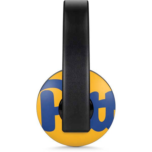 University of Pittsburgh Pitt Panthers Yellow PlayStation 4 Gold Wireless Headset Skin