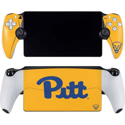 University of Pittsburgh Pitt Panthers Yellow PlayStation PS5 Skins