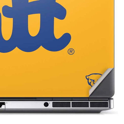 University of Pittsburgh Pitt Panthers Yellow Dell Precision Skin