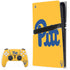 University of Pittsburgh Pitt Panthers Yellow PS5 Pro Bundle Skin
