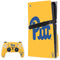 University of Pittsburgh Pitt Panthers Yellow PS5 Pro Disk Bundle Skin