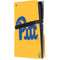 University of Pittsburgh Pitt Panthers Yellow PS5 Pro Disk Console Skin