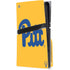 University of Pittsburgh Pitt Panthers Yellow PS5 Pro Disk Console Skin