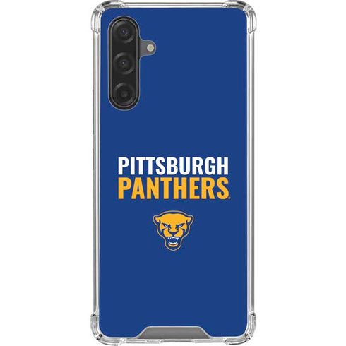 University of Pittsburgh Panthers Galaxy A17 Clear Case