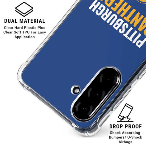 University of Pittsburgh Panthers Galaxy A36 5G Clear Case