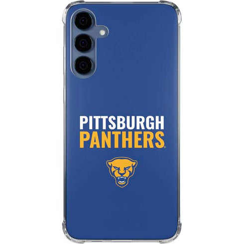 University of Pittsburgh Panthers Galaxy A55 5G Clear Case