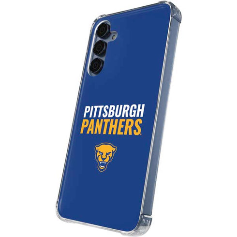 University of Pittsburgh Panthers Galaxy A55 5G Clear Case