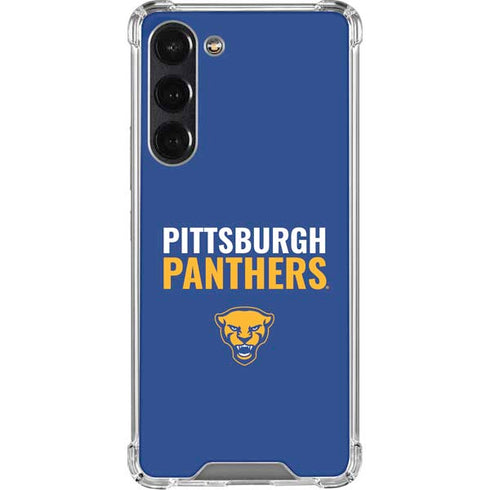 University of Pittsburgh Panthers Galaxy S24 FE Clear Case