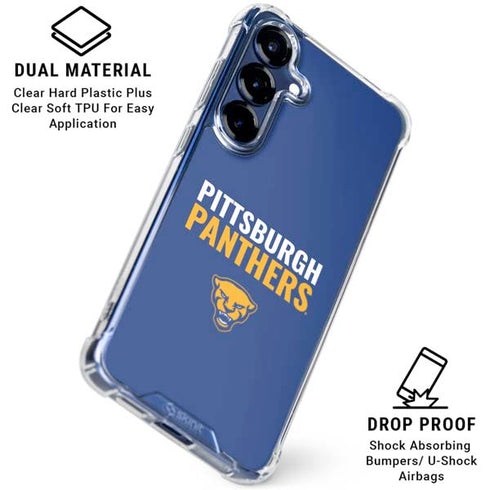 University of Pittsburgh Panthers Galaxy S25 Plus Clear Case