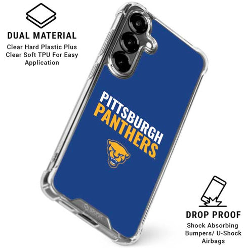 University of Pittsburgh Panthers Galaxy S26 Clear Case