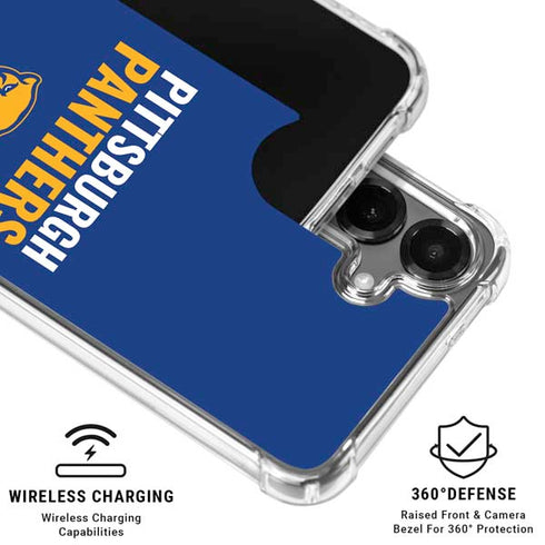 University of Pittsburgh Panthers Galaxy S26 Plus Clear Case
