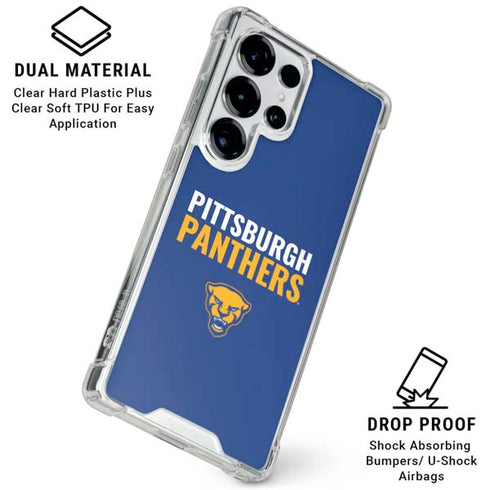 University of Pittsburgh Panthers Galaxy S26 Ultra Clear Case