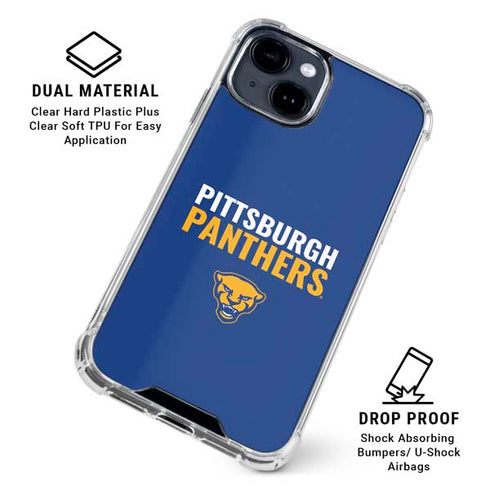 University of Pittsburgh Panthers iPhone 15 Clear Case