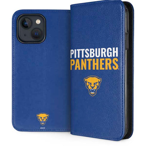University of Pittsburgh Panthers iPhone 15 Plus Folio Case