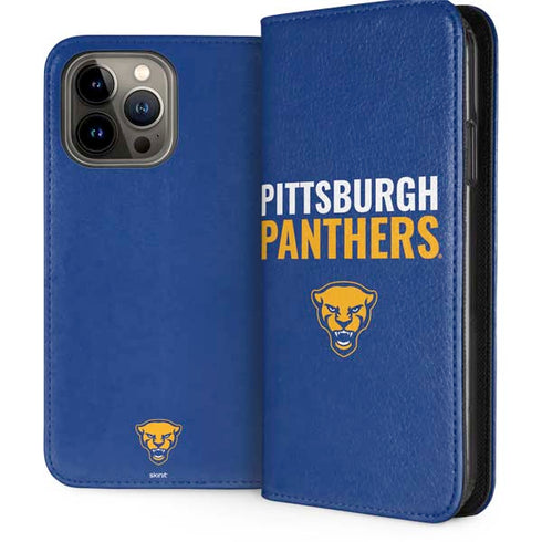 University of Pittsburgh Panthers iPhone 15 Pro Max Folio Case