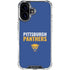University of Pittsburgh Panthers iPhone 16 Plus Clear Case