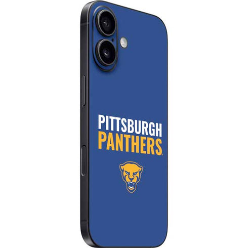 University of Pittsburgh Panthers iPhone 16 Plus Skin