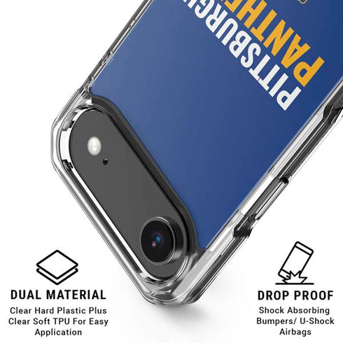University of Pittsburgh Panthers iPhone 17 Air Clear Case