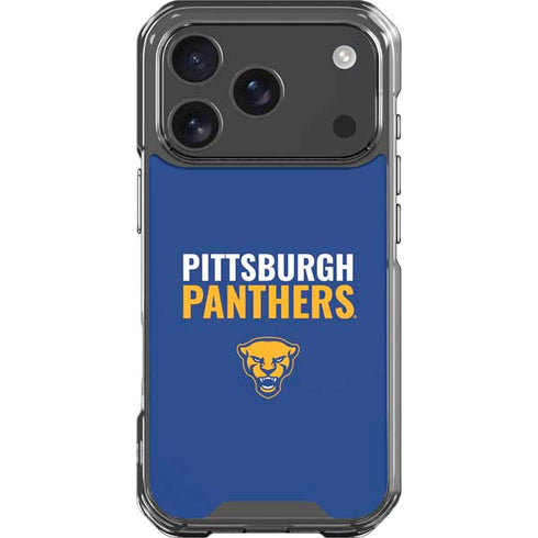 University of Pittsburgh Panthers iPhone 17 Pro Clear Case