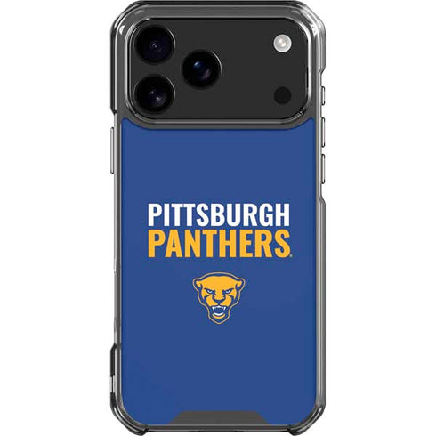University of Pittsburgh Panthers iPhone 17 Pro Max Clear Case