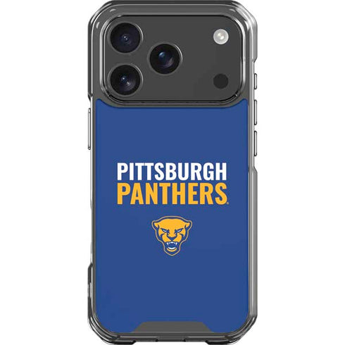 University of Pittsburgh Panthers iPhone 18 Pro Clear Case