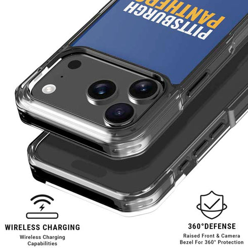 University of Pittsburgh Panthers iPhone 18 Pro Clear Case