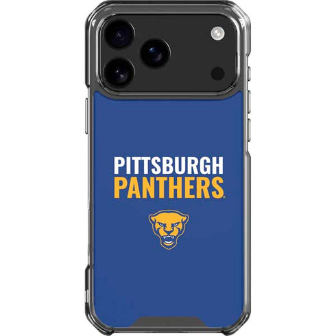 University of Pittsburgh Panthers iPhone 18 Pro Max Clear Case