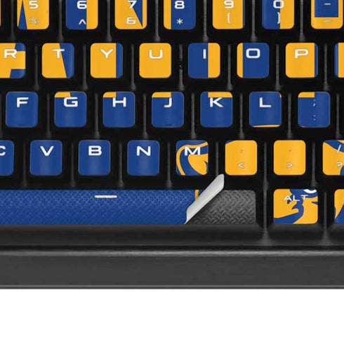 University of Pittsburgh Panthers K95 RGB PLATINUM Mechanical Gaming Keyboard Skin