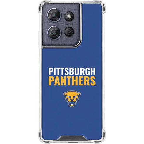 University of Pittsburgh Panthers Moto G Power 5G (2025) Clear Case