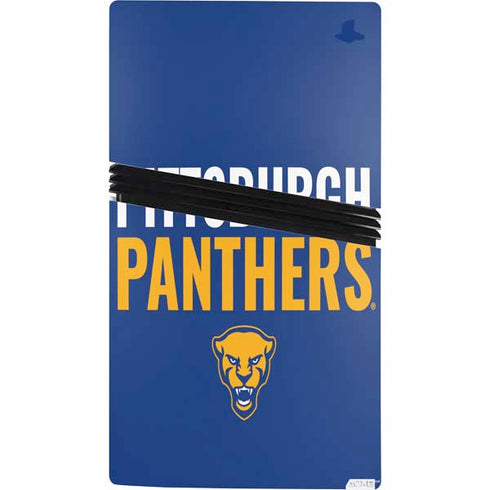 University of Pittsburgh Panthers PS5 Pro Console Skin