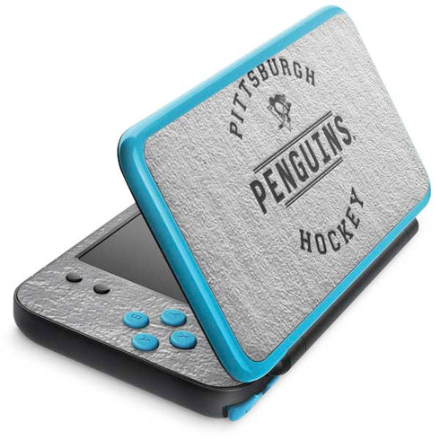 NHL Pittsburgh Penguins Black Text Nintendo Skins