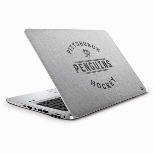 NHL Pittsburgh Penguins Black Text HP Elitebook Skin