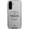 NHL Pittsburgh Penguins Black Text Galaxy A36 5G Clear Case