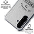 NHL Pittsburgh Penguins Black Text Galaxy A36 5G Clear Case