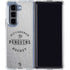 NHL Pittsburgh Penguins Black Text Galaxy Z Fold5 5G Clear Case