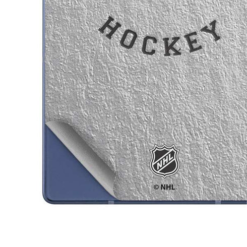 NHL Pittsburgh Penguins Black Text Galaxy Z Fold6 Skin