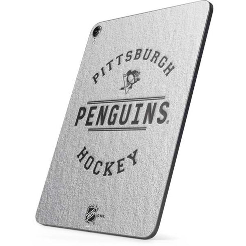 NHL Pittsburgh Penguins Black Text Apple iPad Pro Skin