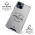 NHL Pittsburgh Penguins Black Text iPhone 15 Clear Case