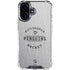 NHL Pittsburgh Penguins Black Text iPhone 16 Clear Case