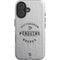 NHL Pittsburgh Penguins Black Text iPhone 16 Plus Magsafe Impact Case