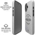 NHL Pittsburgh Penguins Black Text iPhone 16 Plus Magsafe Impact Case
