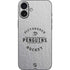 NHL Pittsburgh Penguins Black Text iPhone 16 Plus Skin