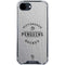 NHL Pittsburgh Penguins Black Text iPhone 16e Clear Case