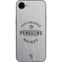 NHL Pittsburgh Penguins Black Text iPhone 16e Skin