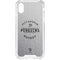 NHL Pittsburgh Penguins Black Text iPhone XS Clear Case