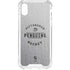 NHL Pittsburgh Penguins Black Text iPhone XS Clear Case